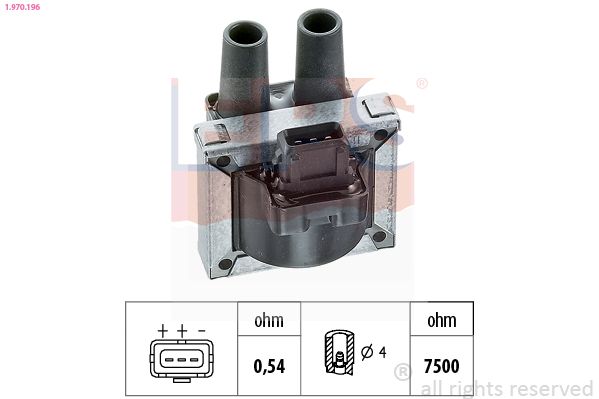 EPS 1.970.196 Ignition Coil