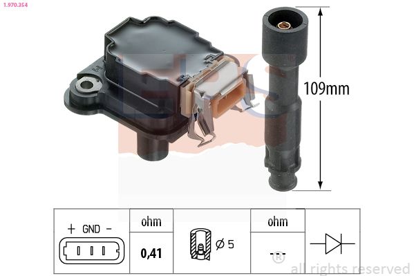 EPS 1.970.354 Ignition Coil