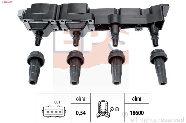 EPS 1.970.407 Ignition Coil