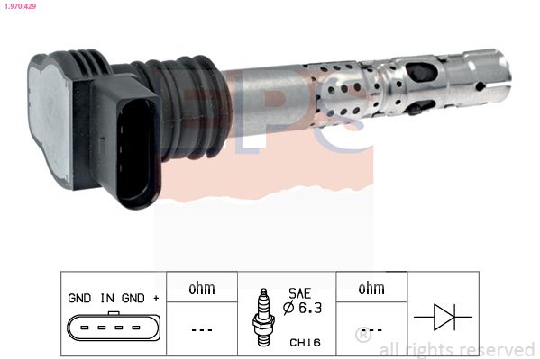 EPS 1.970.429 Ignition Coil