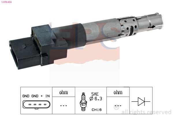 EPS 1.970.434 Ignition Coil