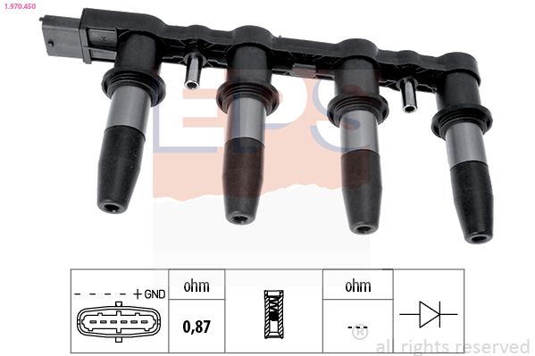 EPS 1.970.450 Ignition Coil