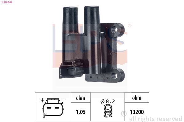 EPS 1.970.584 Ignition Coil
