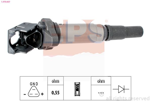 EPS 1.970.607 Ignition Coil