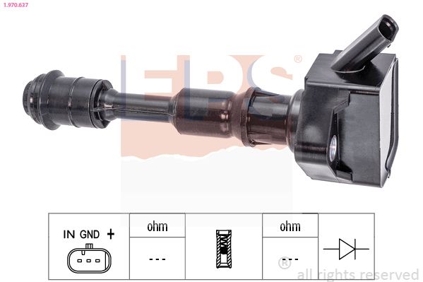 EPS 1.970.637 Ignition Coil