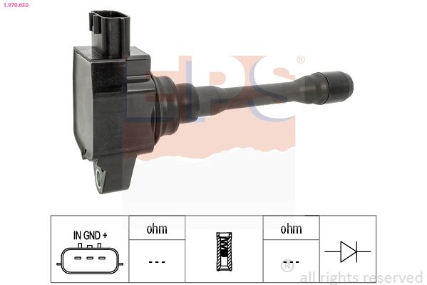 EPS 1.970.650 Ignition Coil