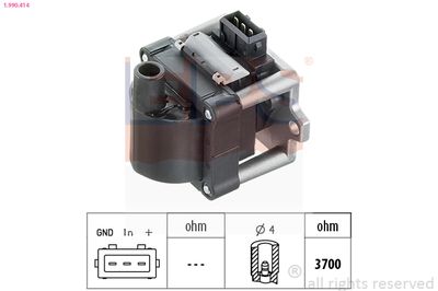 Ignition Coil Unit EPS 1.990.414