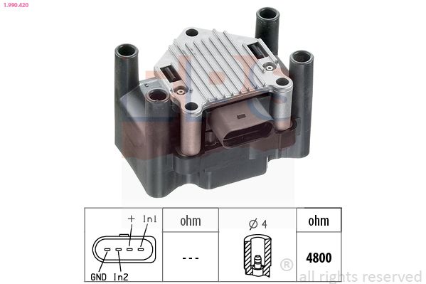 EPS 1.990.420 Ignition Coil Unit