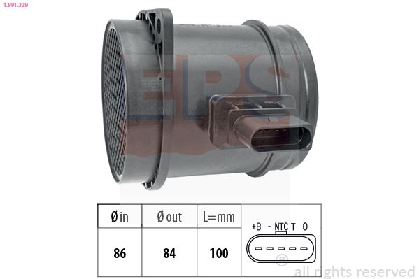 EPS 1.991.329 Mass Air Flow Sensor