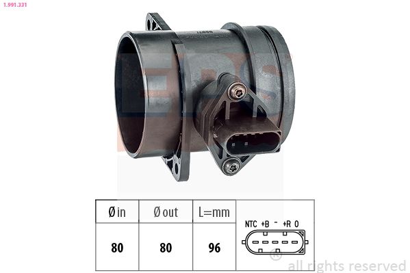EPS 1.991.331 Mass Air Flow Sensor