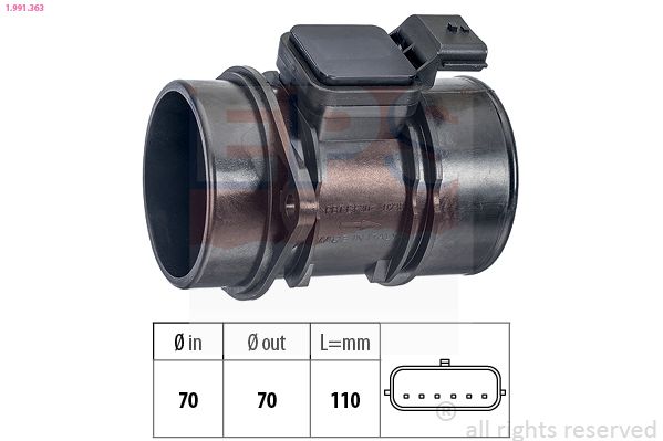 EPS 1.991.363 Mass Air Flow Sensor