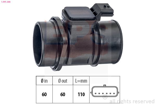 EPS 1.991.388 Mass Air Flow Sensor