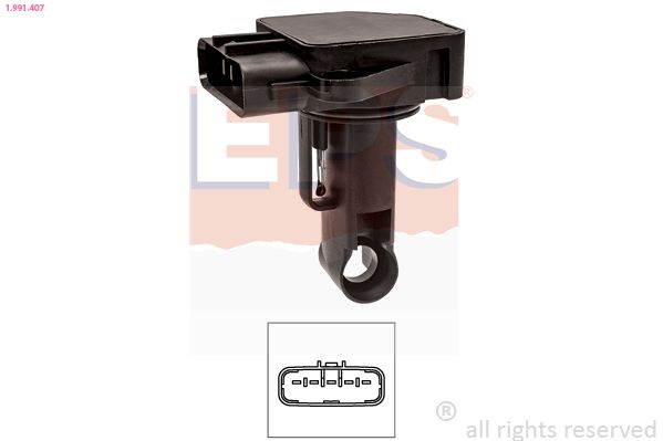 EPS 1.991.407 Mass Air Flow Sensor