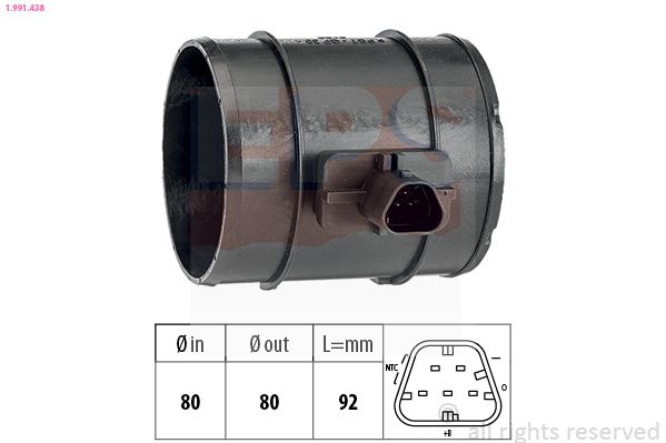 EPS 1.991.438 Mass Air Flow Sensor