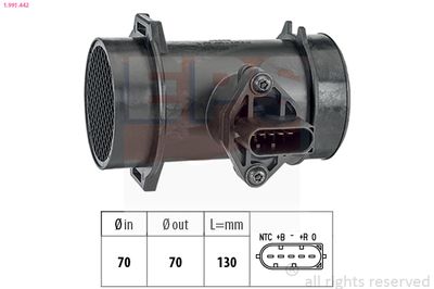Mass Air Flow Sensor EPS 1.991.442
