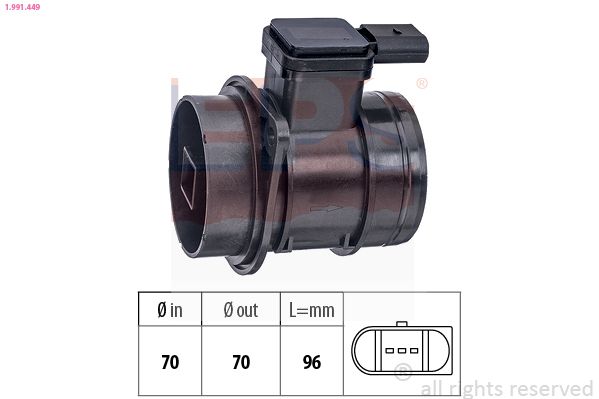 EPS 1.991.449 Mass Air Flow Sensor