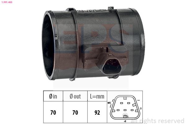 EPS 1.991.465 Mass Air Flow Sensor
