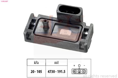 Air Pressure Sensor, altitude adaption EPS 1.993.007