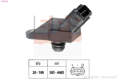 Air Pressure Sensor, altitude adaption EPS 1.993.010