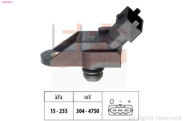 EPS 1.993.014 Air Pressure Sensor, altitude adaption