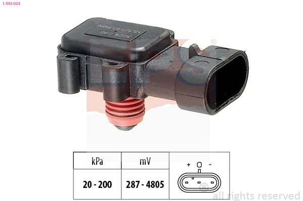 EPS 1.993.024 Air Pressure Sensor, altitude adaption