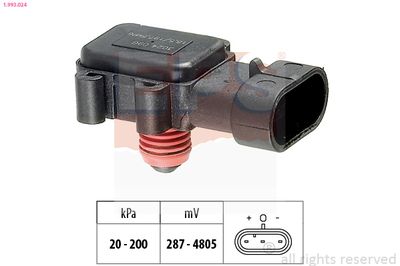 Air Pressure Sensor, altitude adaption EPS 1.993.024