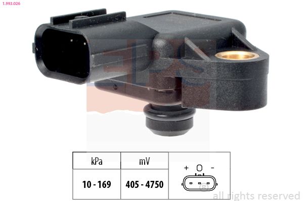 EPS 1.993.026 Air Pressure Sensor, altitude adaption