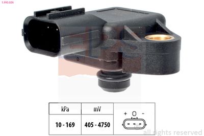 Air Pressure Sensor, altitude adaption EPS 1.993.026