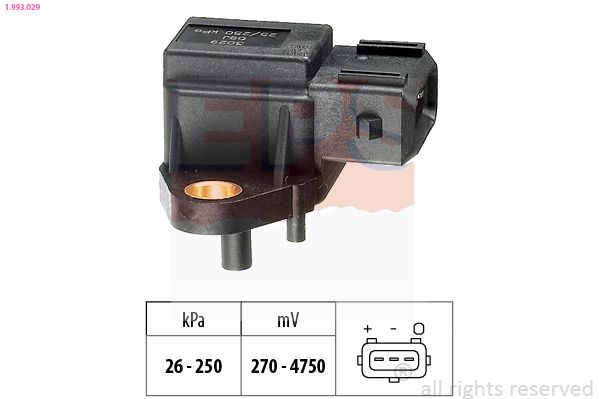 EPS 1.993.029 Air Pressure Sensor, altitude adaption