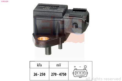 Air Pressure Sensor, altitude adaption EPS 1.993.029