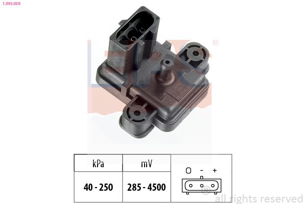 EPS 1.993.059 Air Pressure Sensor, altitude adaption