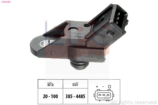 EPS 1.993.062 Air Pressure Sensor, altitude adaption
