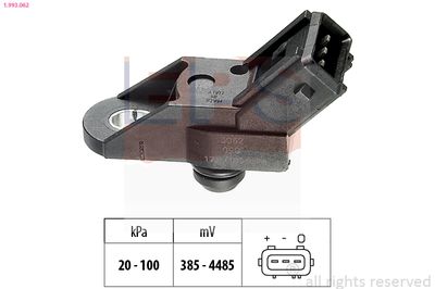 Air Pressure Sensor, altitude adaption EPS 1.993.062