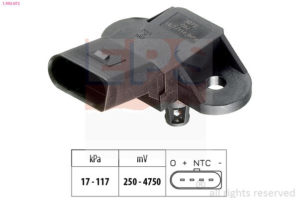 EPS 1.993.072 Air Pressure Sensor, altitude adaption