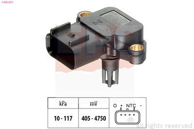 Air Pressure Sensor, altitude adaption EPS 1.993.077
