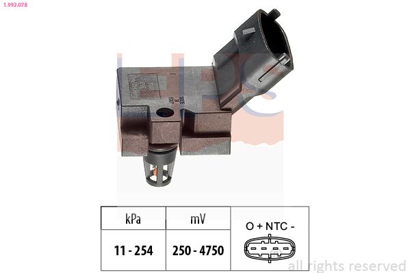 EPS 1.993.078 Air Pressure Sensor, altitude adaption