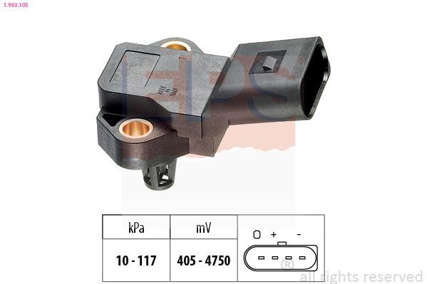 EPS 1.993.105 Air Pressure Sensor, altitude adaption