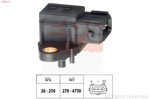 EPS 1.993.117 Air Pressure Sensor, altitude adaption