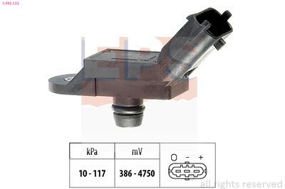 Air Pressure Sensor, altitude adaption EPS 1.993.133