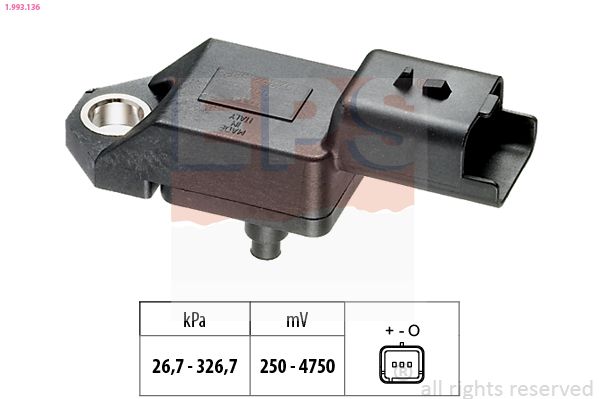 EPS 1.993.136 Air Pressure Sensor, altitude adaption
