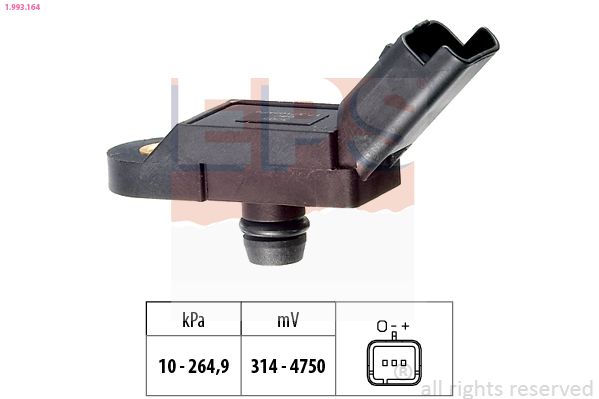 EPS 1.993.164 Air Pressure Sensor, altitude adaption