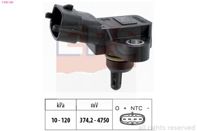Air Pressure Sensor, altitude adaption EPS 1.993.180