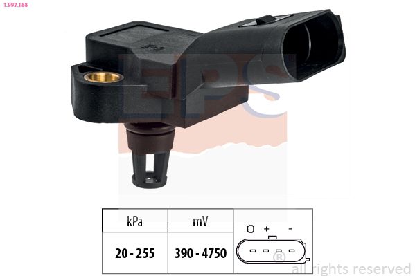 EPS 1.993.188 Air Pressure Sensor, altitude adaption