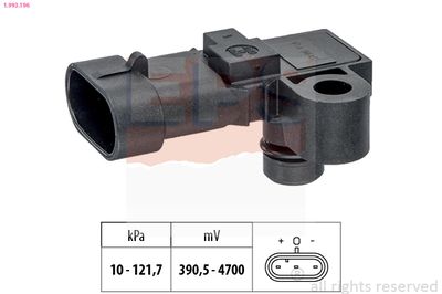 Air Pressure Sensor, altitude adaption EPS 1.993.196