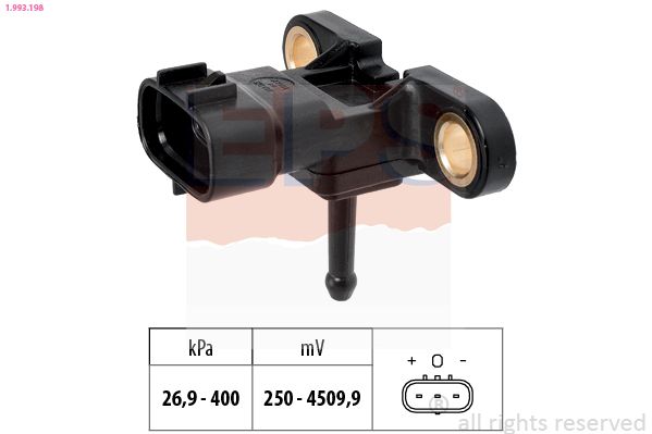 EPS 1.993.198 Air Pressure Sensor, altitude adaption