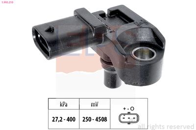 Air Pressure Sensor, altitude adaption EPS 1.993.210