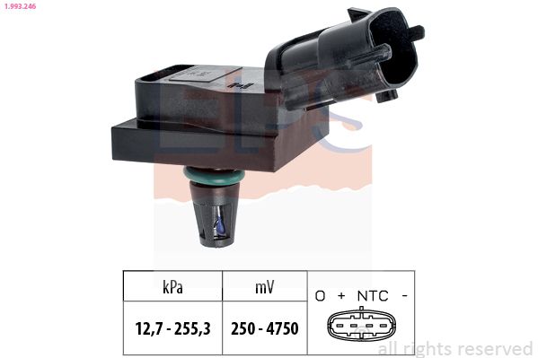 EPS 1.993.246 Air Pressure Sensor, altitude adaption