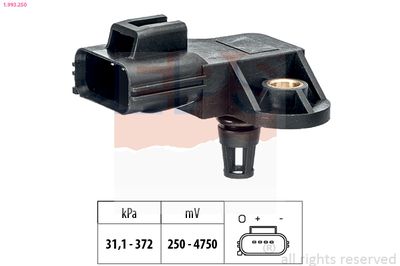 Air Pressure Sensor, altitude adaption EPS 1.993.250