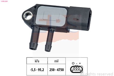 Pressure Sensor, brake booster EPS 1.993.263