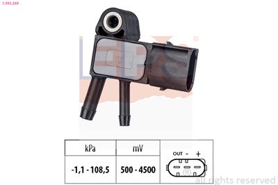 Air Pressure Sensor, altitude adaption EPS 1.993.269